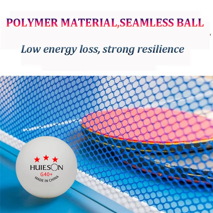 New  3 Star 20~100 PCS ABS 40+ Material Professional Table Tennis Balls TTF Table Tennis Ping Pong Balls for Competition