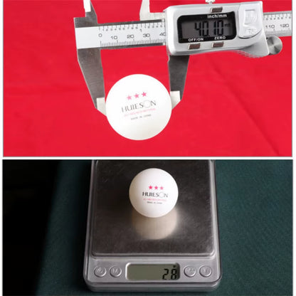 New  3 Star 20~100 PCS ABS 40+ Material Professional Table Tennis Balls TTF Table Tennis Ping Pong Balls for Competition