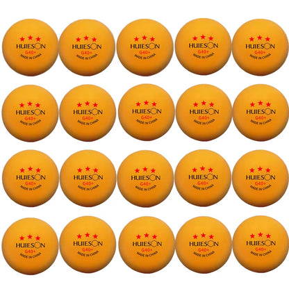 New  3 Star 20~100 PCS ABS 40+ Material Professional Table Tennis Balls TTF Table Tennis Ping Pong Balls for Competition