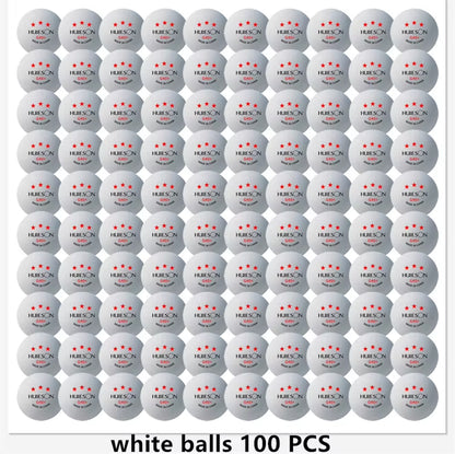 New  3 Star 20~100 PCS ABS 40+ Material Professional Table Tennis Balls TTF Table Tennis Ping Pong Balls for Competition